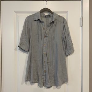 Stripped button down shirt